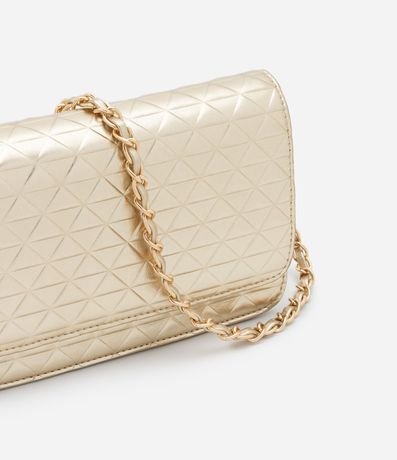 Bolso Transversal Pequeño Metalizado con Detalle de  Colgante 6