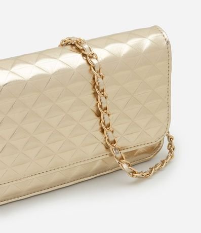 Bolso Transversal Pequeño Metalizado con Detalle de  Colgante 7