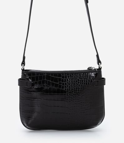 Bolsillo Transversal en PU con Textura Crocco 3