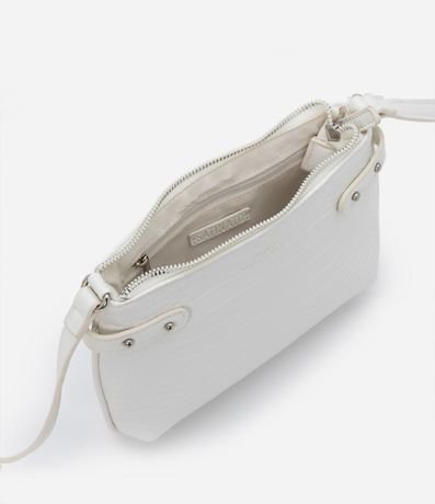 Bolsillo Transversal en PU con Textura Crocco 4