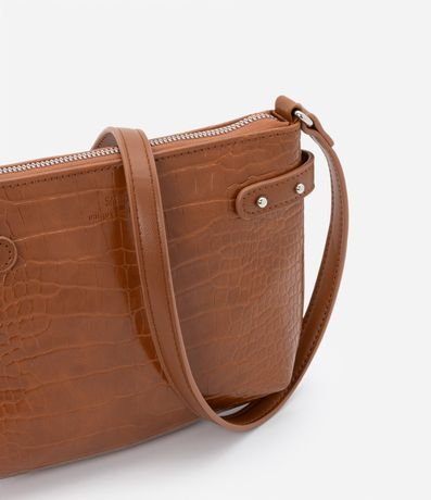 Bolsillo Transversal en PU con Textura Crocco 6