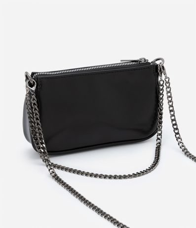 Bolso Transversal Pequeño con Correas de Cadena 5