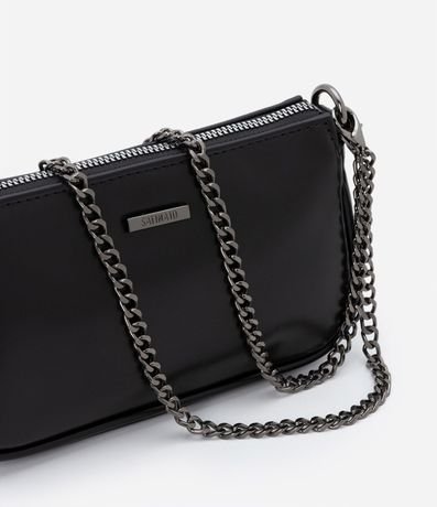 Bolso Transversal Pequeño con Correas de Cadena 6