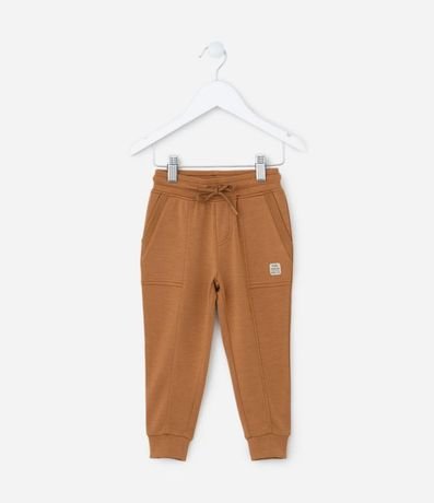 Pantalón Infantil en Modal con Recortes y Bolsillos - Talle 1 a 6 años 1