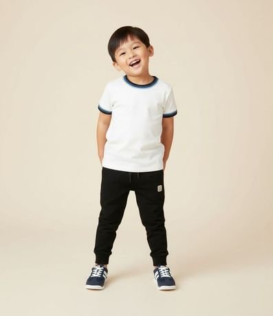 Pantalón Infantil en Modal con Recortes y Bolsillos - Talle 1 a 6 años 1