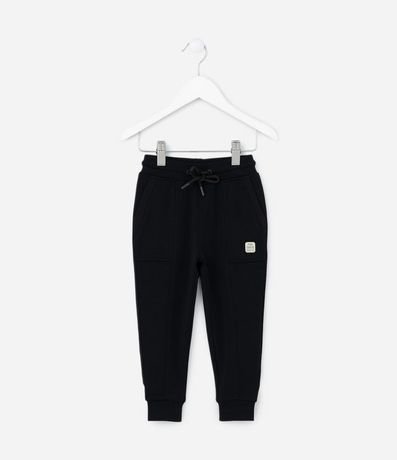 Pantalón Infantil en Modal con Recortes y Bolsos - Talle 1 a 6 años