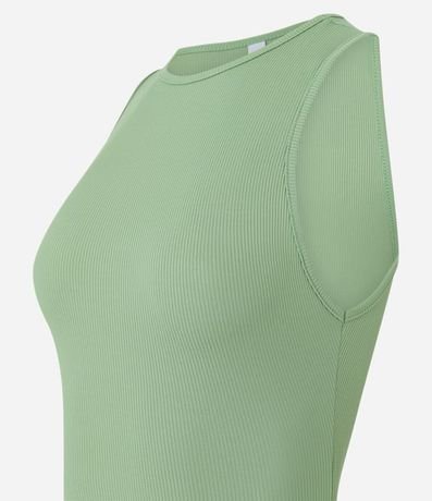 Body Básico en Rib con Cuello Halter 6