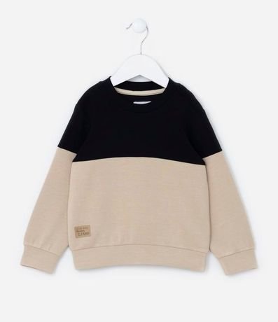 Buzo Infantil en Modal con Recortes - Talle 1 a 6 años