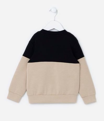 Buzo Infantil en Modal con Recortes - Talle 1 a 6 años 2