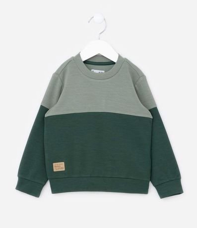 Buzo Infantil en Modal con Recortes - Talle 1 a 6 años