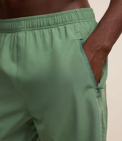 Bermuda Deportiva con Cintura elástica y Bolsillos con Cierre 5