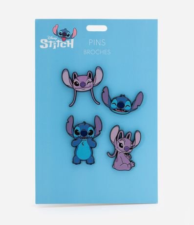 Kit 04 Broches en Metal Stitch y Angel 3