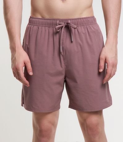 Bermuda Deportiva con Cintura elástica y Bolsillo