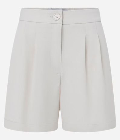 Short en Sastrería con Pliegues y Bolsillos 5