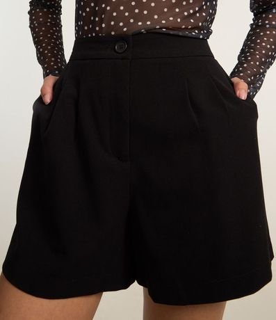 Short en Sastrería con Pliegues y Bolsillos 4