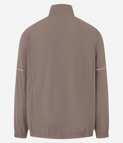 Campera Deportiva de Futebol con Cierre Delantero 10