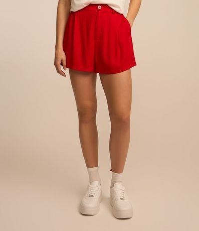 Short Holgado en Viscosa Texturizda 3