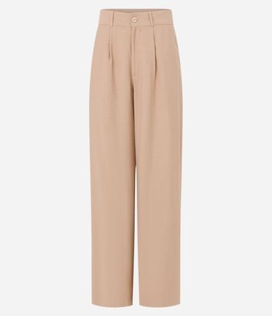 Pantalón Recto Sastrería con Pliegues Delanteros 5