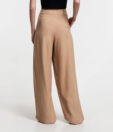 Pantalón Recto Sastrería con Pliegues Delanteros 3