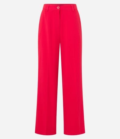 Pantalón Recto Sastrería con Bolsillo Cuchillo 5