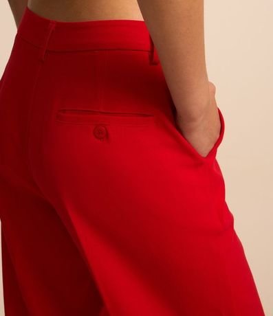 Pantalón Recto Sastrería con Bolsillo Cuchillo 4