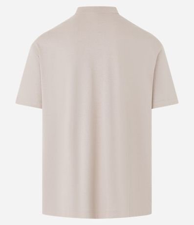 Remera Relaxed en Algodón con Manga Corta 5