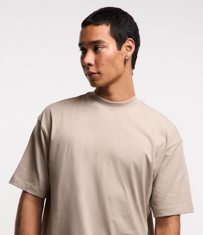 Remera Relaxed en Algodón con Manga Corta 3