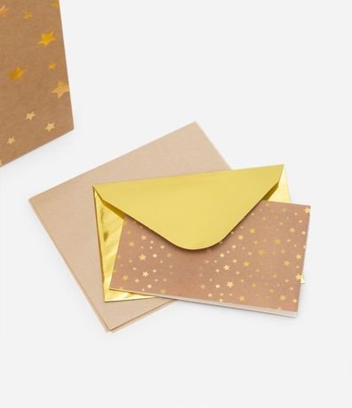 Embalaje de Regalo Pequeña Estampada de Estrellas y Sobre 4