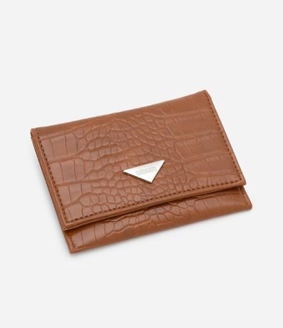 Billetera Sobre Pequeñ con Textura Crocco