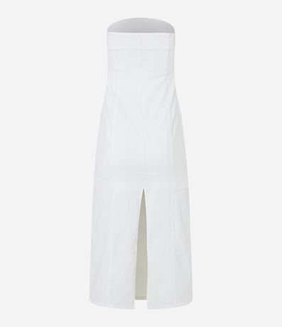 Vestido New Midi en Bengalina con Hebillas en el Busto 6