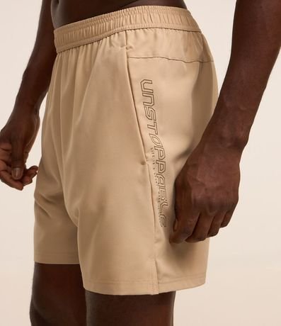 Bermuda Deportiva con Cordón Interior y Lettering Reflectante 5