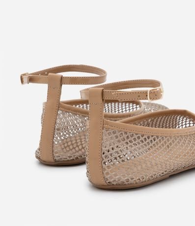 Zapatilla de Red con Tiras en Berniz 3