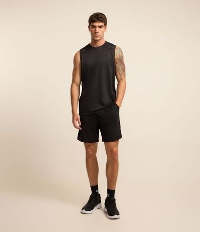 Musculosa Regular Deportiva con Estampa Heat Print 2