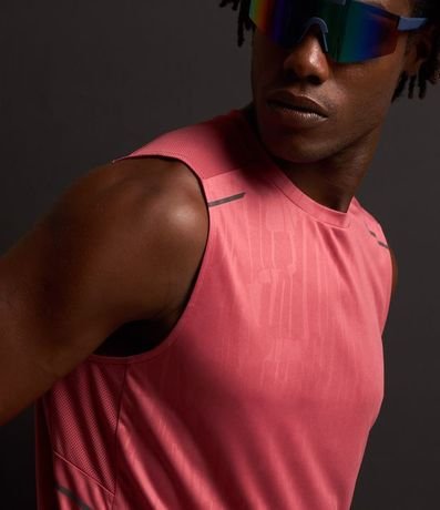 Musculosa Regular Deportiva con Estampa Heat Print 3