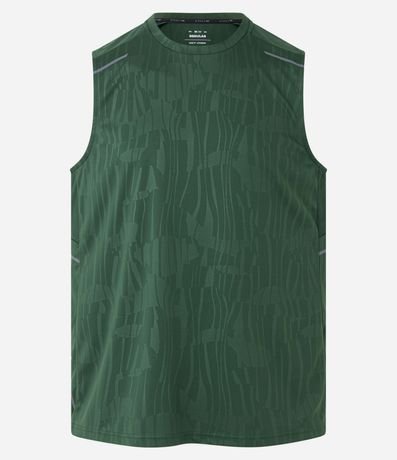 Musculosa Regular Deportiva con Estampa Heat Print 4