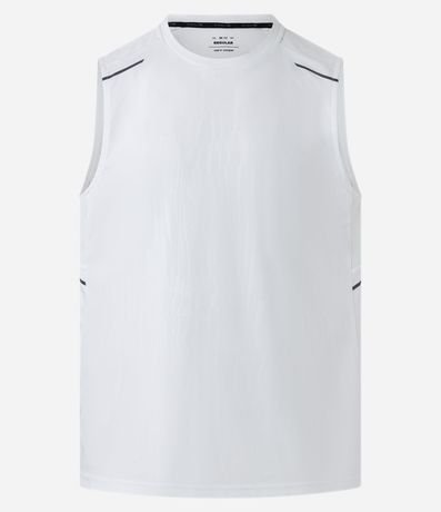 Musculosa Regular Deportiva con Estampa Heat Print 5