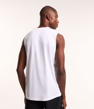 Musculosa Regular Deportiva con Estampa Heat Print 3