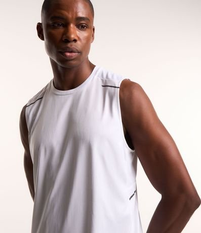 Musculosa Regular Deportiva con Estampa Heat Print 4