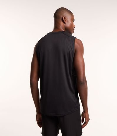 Musculosa Regular Deportiva con Estampa Heat Print 3