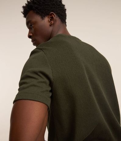 Remera Texturizada en Media Malla 5