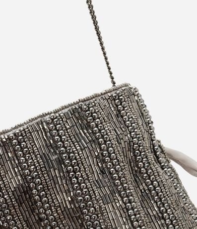 Bolsa Transversal Pequeña con Abalorios y Franjas 5