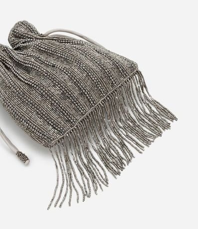 Bolsa Transversal Pequeña con Abalorios y Franjas 6