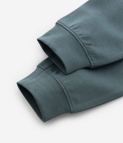 Pantalón Jogger Infantil en Modal con Recortes - Talle 5 a 14 años 7