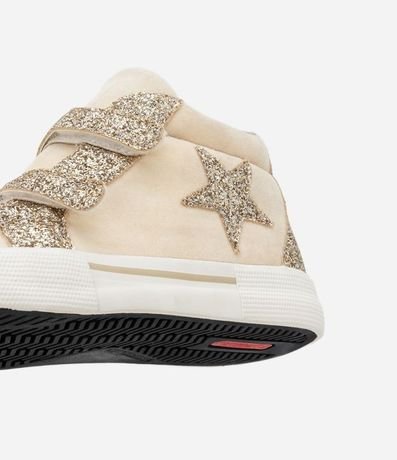 Championes Bota Infantil con Purpurina y Detalles de Estrella - Talle 28 al 37 3