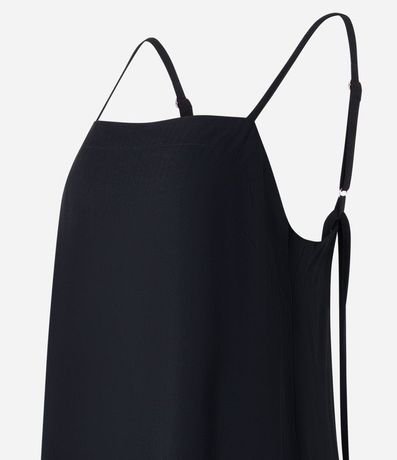 Vestido Corto en Viscosa con Lazo en los Breteles 6