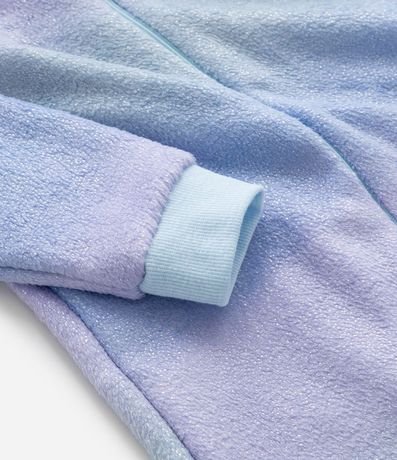 Pijama Jumper Infantil en Fleece con Bordado Unicórnio y Detalle - Talle 2 a 14 años 7