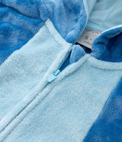 Pijama Jumper Infantil en Fleece con Bordado Stitch - Talle 5 a 14 años 5