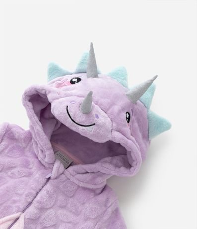 Pijama Jumper Infantil en Fleece con Bordado Dinosauria - Talle 2 a 14 años 9