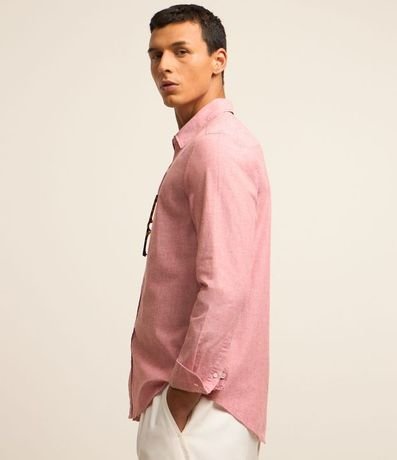 Camisa Comfort Básica en Lino 3