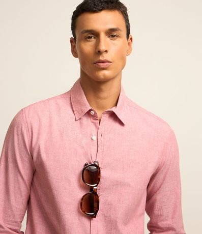 Camisa Comfort Básica en Lino 4